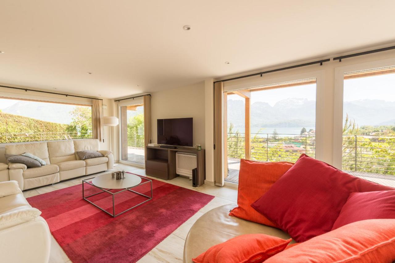 Le Panoramic - Loft & Mainfloor Outstanding Lake View - Lla Selections By Location Lac Annecy Sévrier Eksteriør bilde