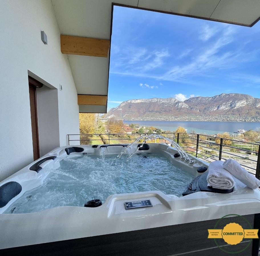 Le Panoramic - Loft & Mainfloor Outstanding Lake View - Lla Selections By Location Lac Annecy Sévrier Eksteriør bilde