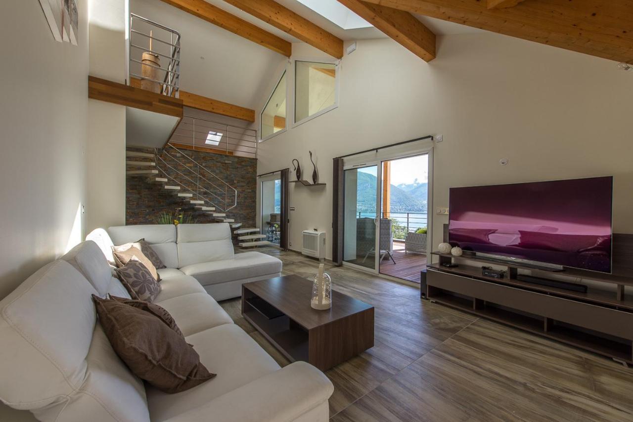 Le Panoramic - Loft & Mainfloor Outstanding Lake View - Lla Selections By Location Lac Annecy Sévrier Eksteriør bilde